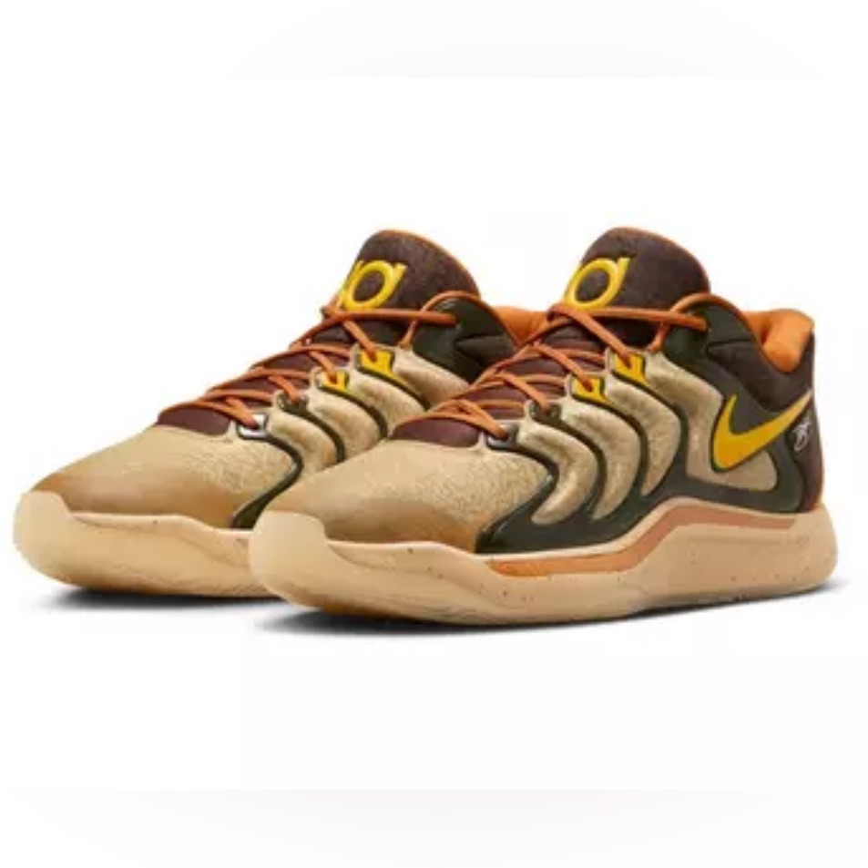 Nike Kd17 Nrg Sesame University Gold Shoes Men's Size 10.5 (Hj4464 200) “New”